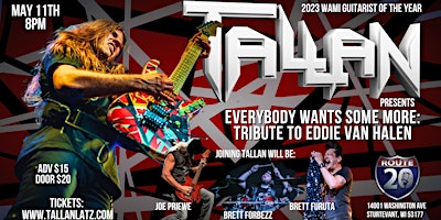 Immagine principale di TALLAN Presents Everybody Wants Some More: Tribute To Eddie Van Halen 