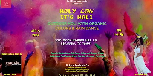 Holy Cow It's Holi primary image