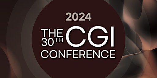 The 30th CGI CONFERENCE  primärbild