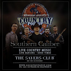 Country Pop Up "Special Edition" at The World Famous Sayers Club primary image