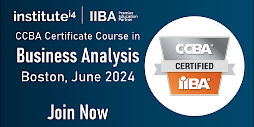 Hauptbild für CCBA Certification Training Boston