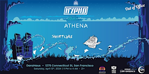 Hauptbild für Out of Office #15:  Hypho, Athena, DubReaper, Shortcvke + Special Guests