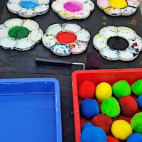 Paint Jamming and Clay Play- Somatic expression primary image