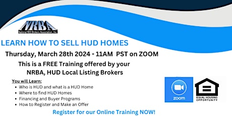 How to Sell a HUD Home for Real Estate Professionals!