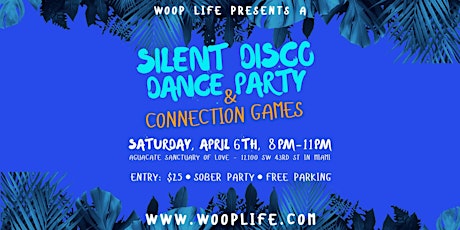 Miami's Silent Disco Dance Party & Connection Games