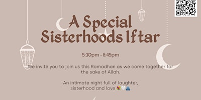 The Special Sisterhood’s Iftar primary image