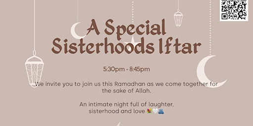 Primaire afbeelding van The Special Sisterhood’s Iftar