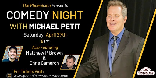 Imagen principal de Comedy Night featuring Michael Petit