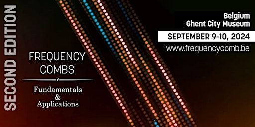 Imagem principal do evento Frequency combs - Fundamentals & Applications