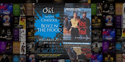 Primaire afbeelding van CineSoul Night:  Boyz n the Hood with DJ Hek