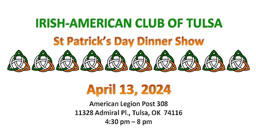 Primaire afbeelding van St. Patrick's Day Dinner Show