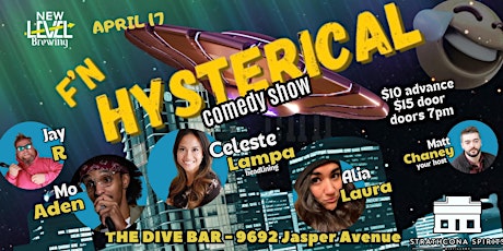 The Dive Bar Presents F'N Hysterical