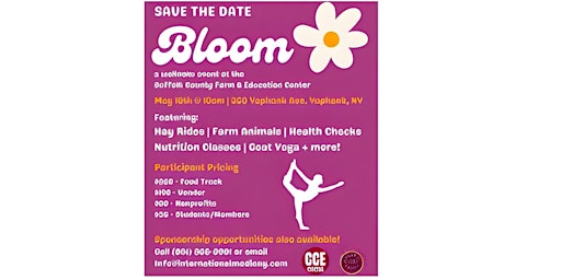 Imagem principal do evento Bloom