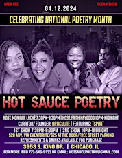 HOTSAUCE POETRY- (2nd Show @ 10PM) Historical Bronzeville