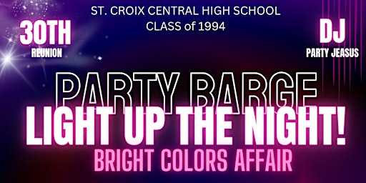 LIGHT UP THE NIGHT!  The Party Barge Experience primary image