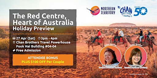 Primaire afbeelding van The Red Centre, Heart of Australia Holiday Preview