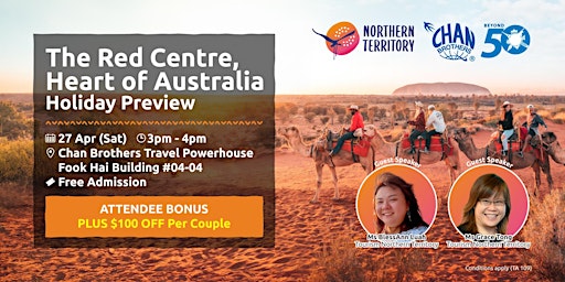 Imagen principal de The Red Centre, Heart of Australia Holiday Preview