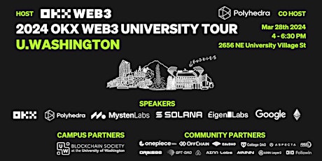 OKX Web3 University Tour - University of Washington