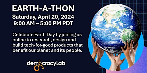 Hauptbild für Earth-a-thon 2024 | free online hackathon