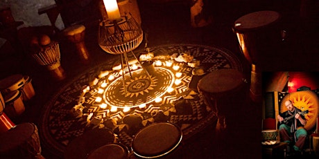 Spring Equinox Drum Circle in a 13th Century Crypt