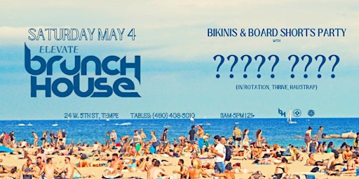 Imagem principal do evento Brunch House: Bikinis & Board Shorts Party