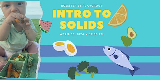 Intro to Solids Playgroup primary image