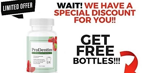 Primaire afbeelding van Prodentim (Limited Times Offer) 100% Natural and Effective! Scam Alert