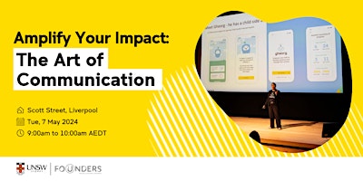 Amplify Your Impact: The Art of Communication primary image