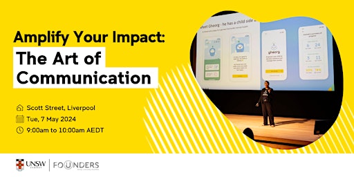 Hauptbild für Amplify Your Impact: The Art of Communication