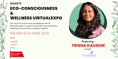 Dharte Eco-Consciousness and Wellness Virtual Expo primary image