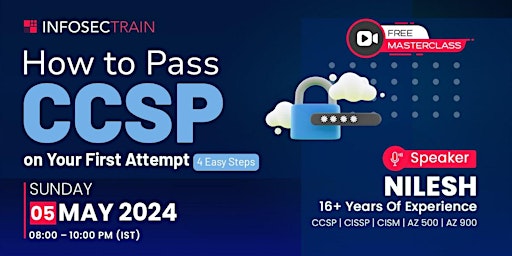 Hauptbild für How to Pass CCSP on Your First Attempt in 4 Easy Steps