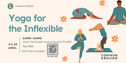 Imagem principal do evento Yoga For The Inflexible