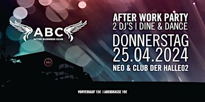 ABC After Business Club | NEO & CLUB der halle02 primary image