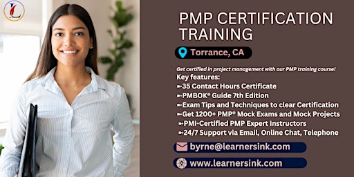 Immagine principale di PMP Exam Preparation Training Classroom Course in Torrance, CA 