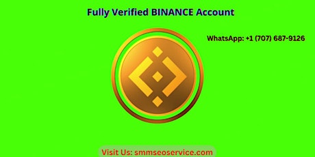 Buy Verified Binance Accounts -100% KYC Verified
