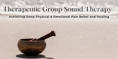 Therapeutic Group Sound Therapy primary image