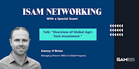 Imagen principal de ISAM Networking with Danny O'Brien