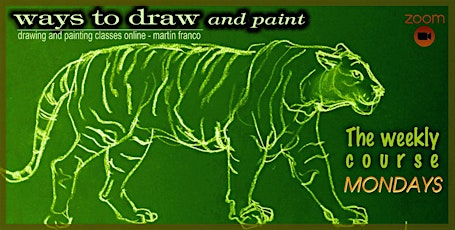 Drawing Classes - Weekly (Beginners)- MAY - dibujofranco (WTDP-1C-Mon) primary image
