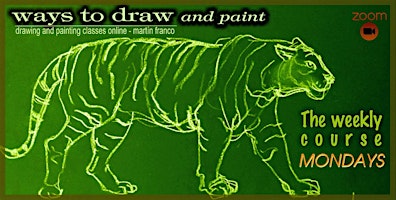 Primaire afbeelding van Drawing Classes - Weekly (Beginners)- MAY - dibujofranco (WTDP-1C-Mon)