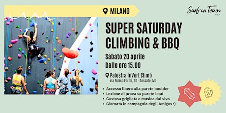 Primaire afbeelding van SUPER SATURDAY | CLIMBING & BBQ