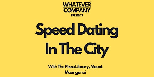 Image principale de Speed Dating In The City