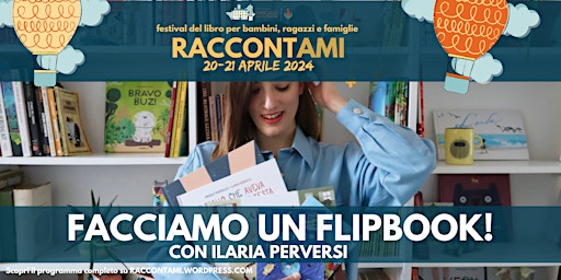 Imagen principal de FACCIAMO UN FLIPBOOK! con Ilaria Perversi