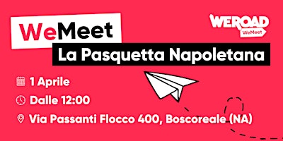 Imagem principal do evento WeMeet | La Pasquetta Napoletana