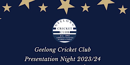 Geelong Cricket Club Presentation Night 2023/24 primary image