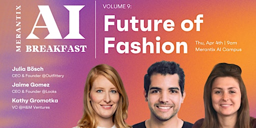 Hauptbild für Merantix's AI Breakfast: Future of Fashion