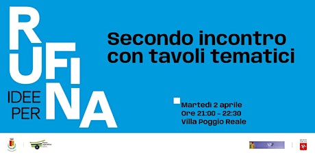 Idee per Rufina | Secondo incontro con tavoli tematici