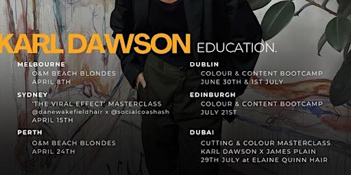 Hauptbild für DUBLIN MASTERCLASS - 2 DAY BOOTCAMP. COLOUR MASTERY & SOCAIL MEDIA