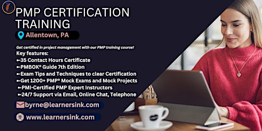 Hauptbild für PMP Exam Prep Instructor-led Certification Training Course in Allentown, PA