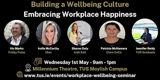 Imagem principal do evento Building a Wellbeing Culture: Embracing Workplace Happiness