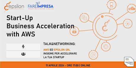 Start-Up Business Acceleration with AWS